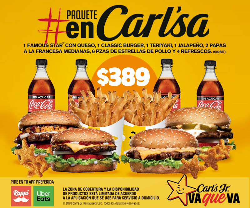 Carl's Jr. | Paquete