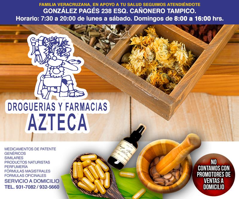 Droguerias y farmacias Azteca