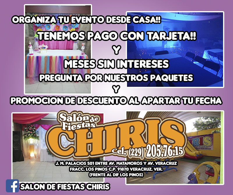 Salón de fiestas 'Chiris'