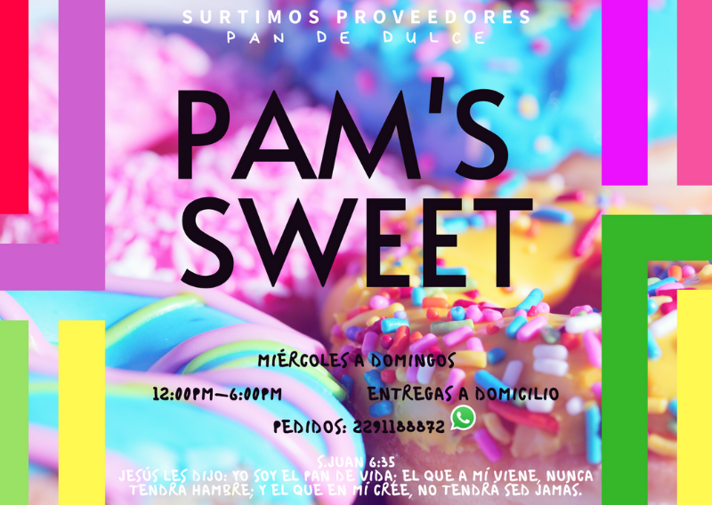 PAM'S SWEET | Pan de dulce