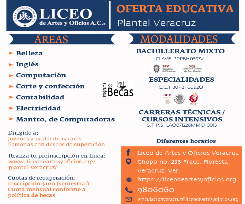 LICEO DE ARTES Y OFICIOS A.C.