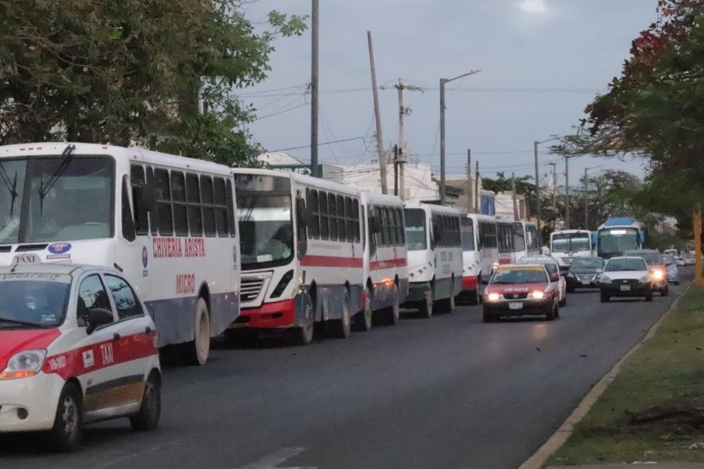 Paro de camiones este domingo en Veracruz-Boca del Río. Noticias en tiempo real