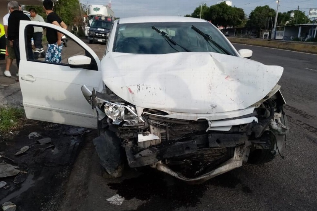 Deja 3 lesionados accidente sobre autopista Cardel-Xalapa ...