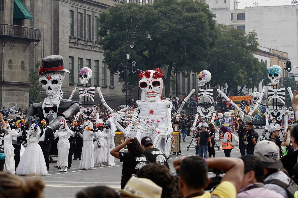 Realizan Desfile de Día de Muertos en CDMX (+Fotos Realizan Desfile de Día de Muertos en CDMX (+Fotos