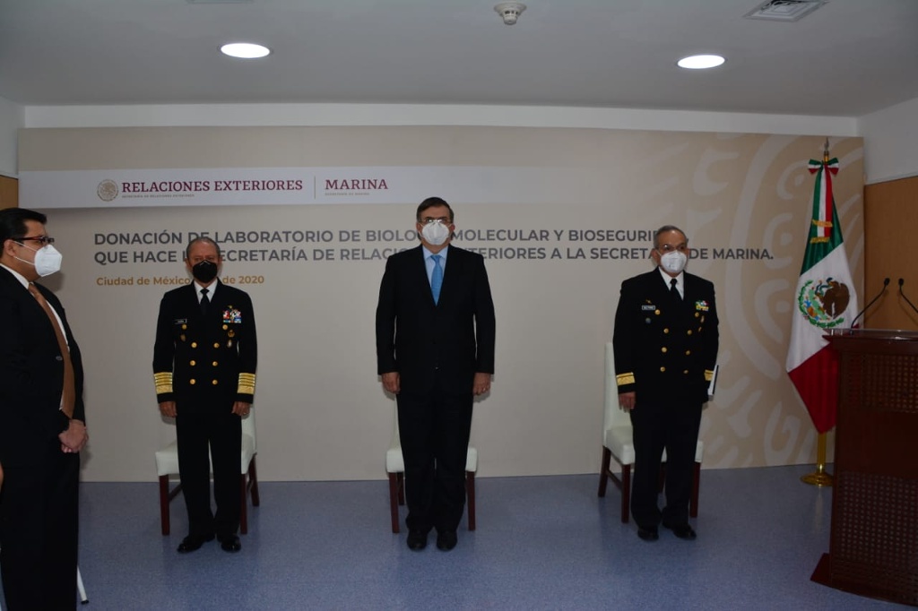 Dona Relaciones Exteriores equipos para detección de COVID