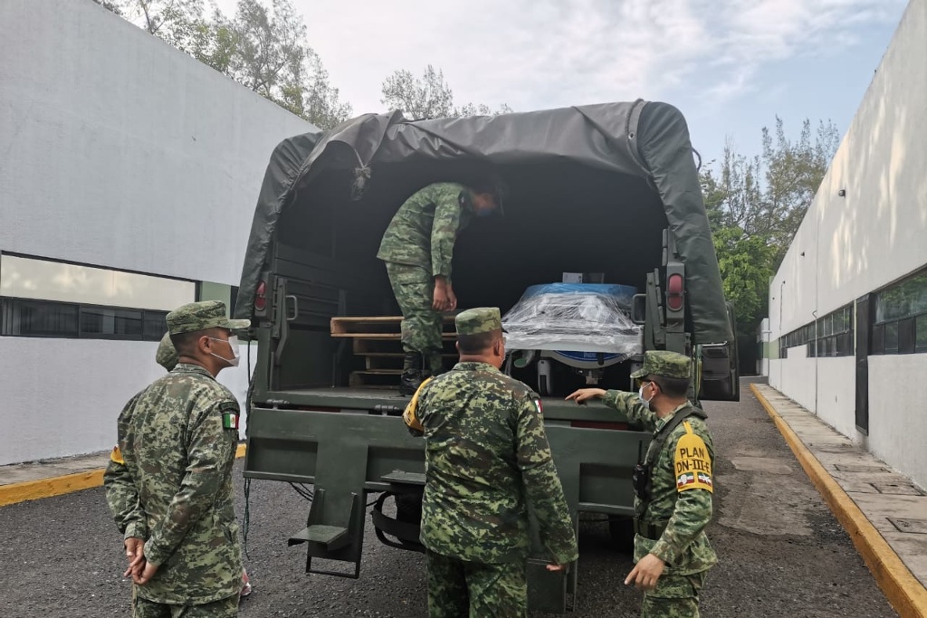 Llegan más insumos médicos a Hospital