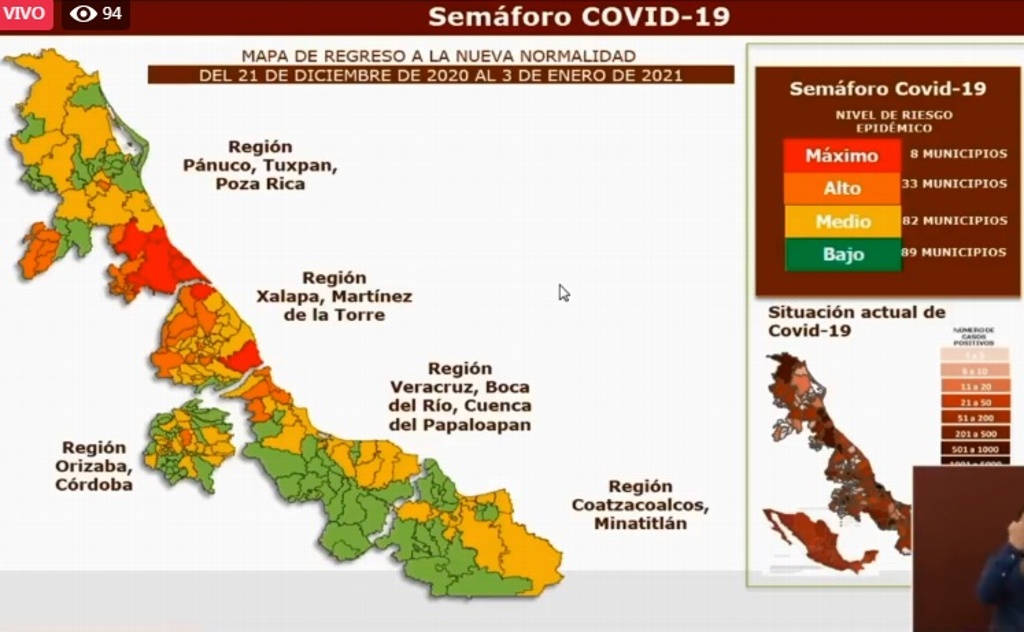 Semaforo Covid Ciudad De México Abril 2021 / Semáforo