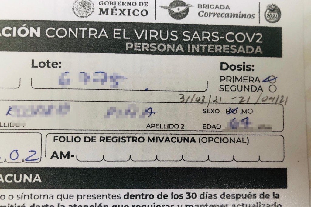 Dan fecha para segunda dosis de vacuna contra COVID-19 en ...