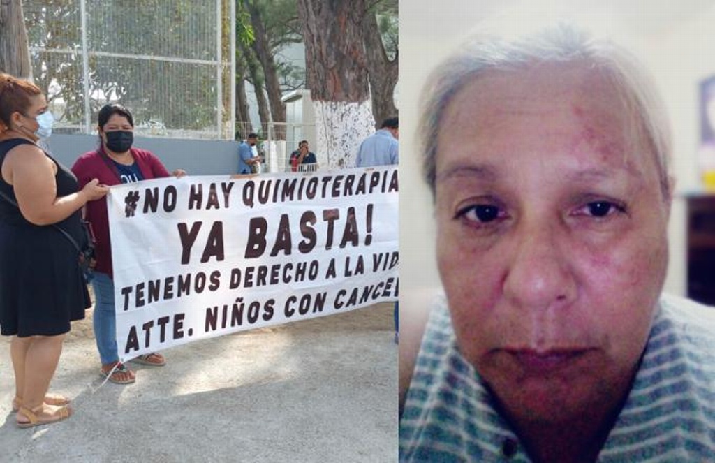 Cae mamá de niño con cáncer al intentar hablar con AMLO en Cae mamá de niño con cáncer al intentar hablar con AMLO en