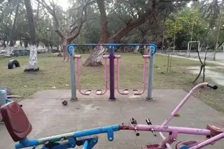 Imagen Se roban aparatos para hacer ejercicio del parque 