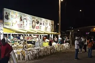 Imagen Paga mil pesos por orden de tacos en feria de Veracruz