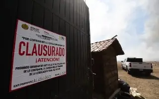 Por incendio, clausuran tiradero a cielo abierto en Naolinco, Veracruz