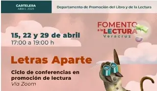 Impartirán ciclo formativo para futuros promotores de lectura