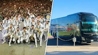 Balean autobús en el que viajaba la banda 