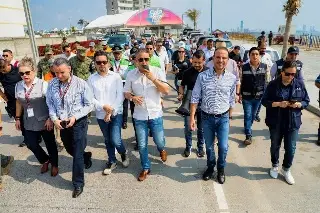 Supervisan los últimos detalles para el Salsa Fest en Boca del Río 