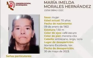Buscan a 3 mujeres reportadas como desaparecidas en la zona centro del estado de Veracruz