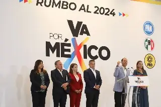 Va por México llama a MC a sumarse; el 26 de junio definen método de elección de candidato
