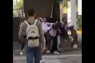 Desalojan universidad privada tras riña entre estudiantes (+Video)