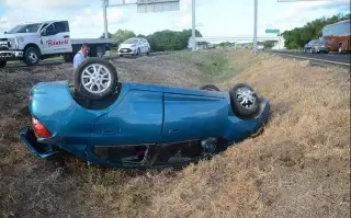 Empleados de Pemex, los lesionados tras accidente en autopista de Veracruz 