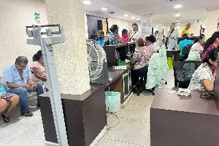 'Estamos en una olla de frijoles': dicen en el IMSS de Veracruz por falta de aire acondicionado (FOTOS)