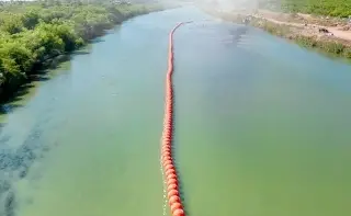 Cancillería celebra ordenamiento de retiro de boyas en el Rio Bravo