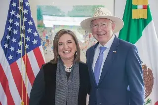 Gálvez pide a embajador que EU vea lo que está sucediendo en México