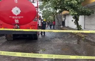 Otro incendio, ahora restaurante en Rafael Cuervo de Veracruz