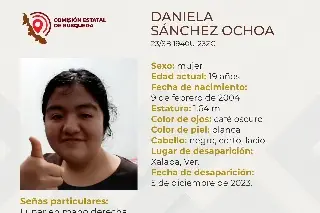 Joven mujer desaparece en Xalapa, Veracruz 