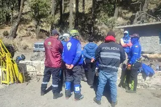 Hallan celular de alpinista desaparecido en el Pico de Orizaba 