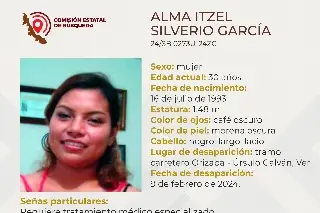 Joven mujer desaparece en carretera de Veracruz 
