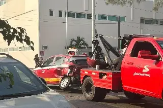 Imagen Se registra fuerte carambola en fraccionamiento de Veracruz 