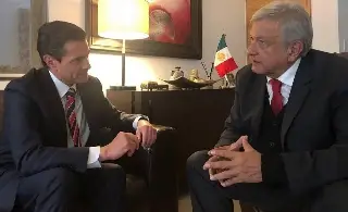 Peña Nieto revela que AMLO le pidió consejos antes de llegar al poder