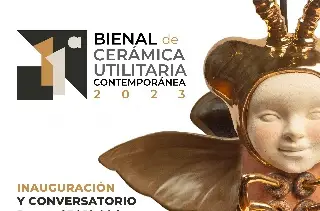 Invitan a exposición de la 11ª Bienal de Cerámica Utilitaria Contemporánea en el Puerto de Veracruz