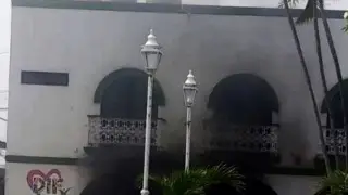 Se incendia DIF de Alvarado, Veracruz  