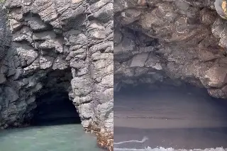 Cueva con playa en Veracruz ¿La conoces? 