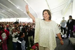 ¡Ya empatamos!: Xóchitl Gálvez presume que alcanzó a Sheinbaum en encuesta electoral