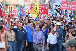 “En todo Veracruz se siente un gran ánimo de cambio”: Miguel Ángel Yunes Márquez
