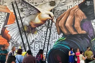 Inauguran mural dedicado a periodistas asesinados en Veracruz 