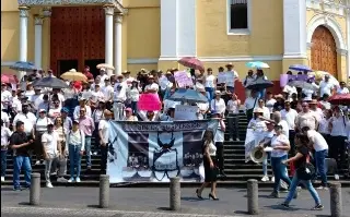 'Respeto al Poder Judicial federal', exigen trabajadores en Xalapa, Veracruz 