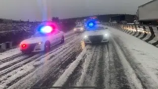Cierre total de circulación por caída de nieve en autopista Puebla-Córdoba: Guardia Nacional