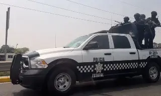 Atacan a balazos a policías municipales de Tuxpan, Veracruz