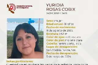 Joven mujer desaparece al sur de Veracruz; estas son sus características 