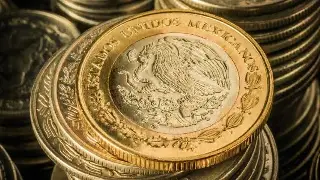 Peso mexicano cierra con ganancia de 0.48% frente al dólar 