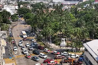 ¡Tremendo calor!... Sensación térmica en el Puerto de Veracruz rebasa los 40°C