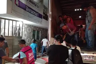 Llegan boletas electorales a Veracruz