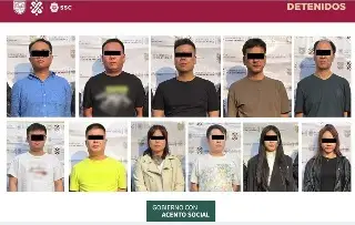 Detienen a 11 chinos en Ciudad de México por explotación y otros delitos 