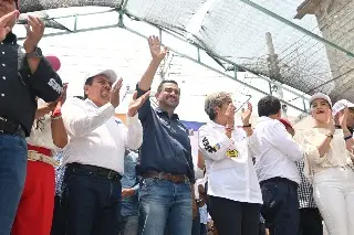 Recorre Miguel Ángel Yunes Márquez, junto con Pepe Yunes, los municipios de Altotonga y Atzalan