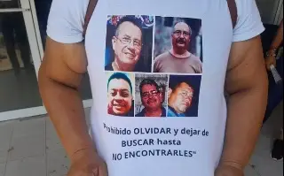 Los 5 campesinos de Actopan, Veracruz cumplen 3 meses desaparecidos