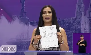 Durante debate, candidata de MC declina a favor de Morena