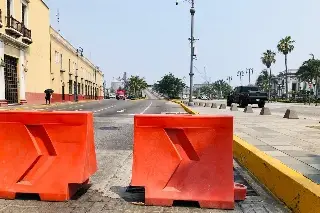 Cerrado el puente Morelos y la avenida Zaragoza de Veracruz
